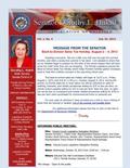 Sen. Hukill's E-Newsletter Vol1 No 4