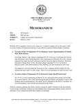 Memorandum: Update on Executive Suspensions