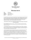 Memorandum and Joint Statement Regarding Congressional Redistricting, Special Session 2022C