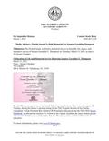 Florida Senate To Hold Memorial For Senator Geraldine Thompson