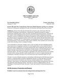 Senator DiCeglie Files Comprehensive Hurricane Relief, Response and Recovery Package