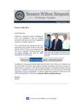 Senator Simpson's Newsletter: February 2014