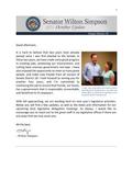 Senator Simpson's Newsletter: October 2014