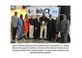 Senator Audrey Gibson at the kick off for National Prostate Cancer Awareness Month