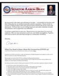 Senator Bean: COVID-19 Informational Guide