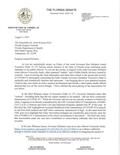 State Senator Gary Farmer Letter to Surgeon General Scott Rivkees RE: Executive Order 21-175
