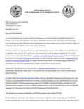 Senator Gary Farmer and Representative Carlos G. Smith Letter Requesting Housing State of Emergency