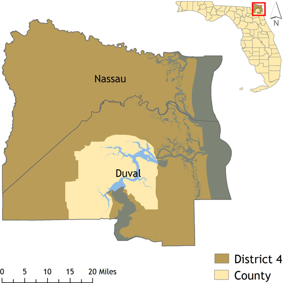District 4 map