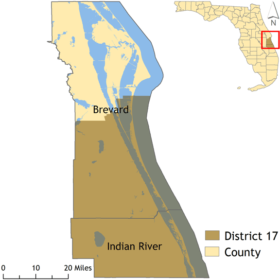 District 17 map
