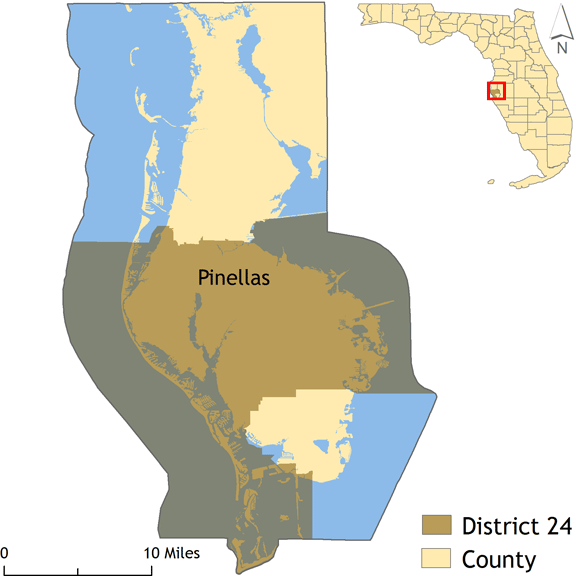 District 24 map