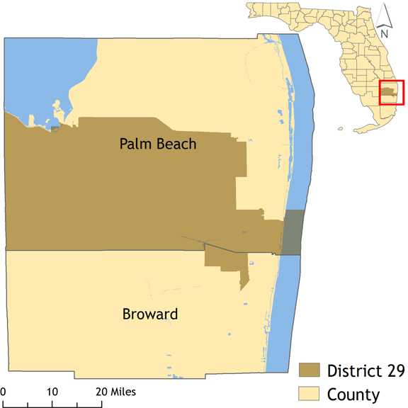 District 29 map