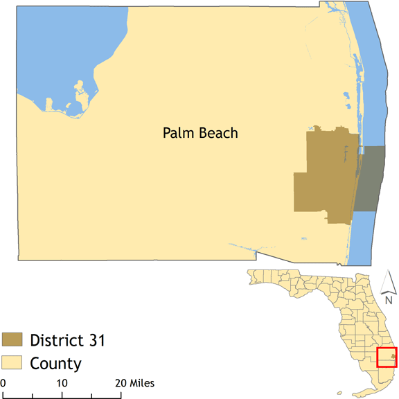 District 31 map