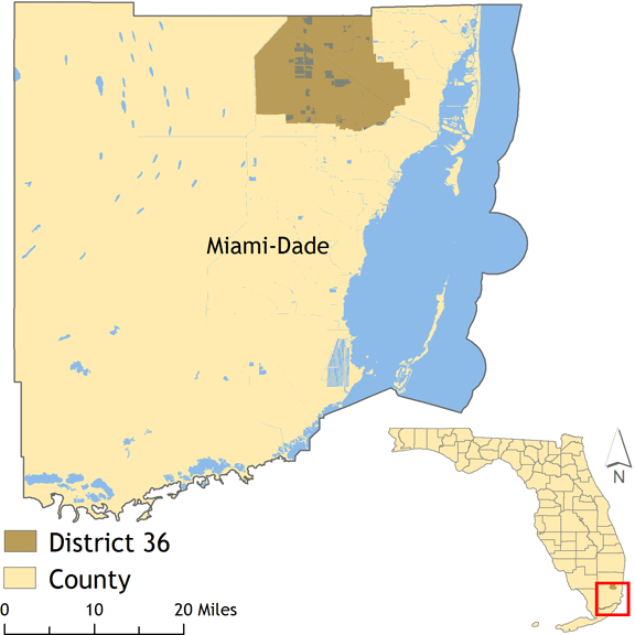 District 36 map