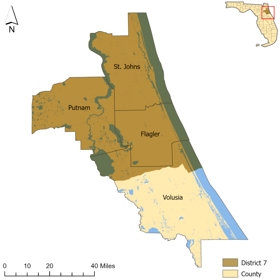 District 7 map