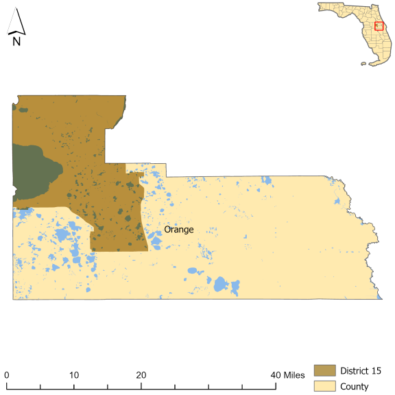 District 15 map