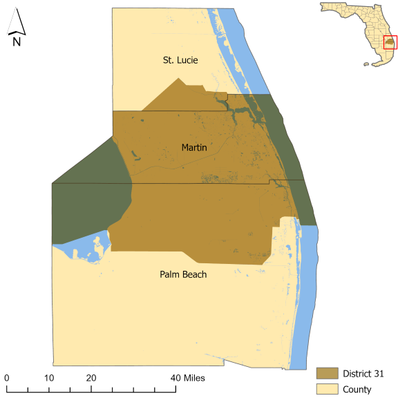 District 31 map