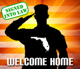 Military 'Welcom Home' to Florida bill signed into law