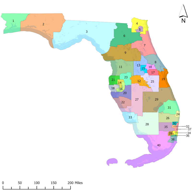 District Maps The Florida Senate
