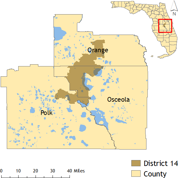 Senator Soto The Florida Senate - Sd14 Webmap